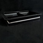 Porta Frios Duplo Pote Para Queijo Fatiado Com Tampa Empilháv