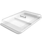 Porta Frios Duplo Pote Para Queijo Fatiado Com Tampa Empilháv