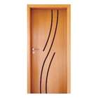 Porta Frisada Modelo 10 Em Madeira Semi Sólida Hdf Mapaf 90cm