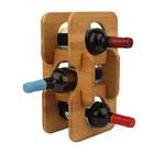 Porta Garrafa Bambu 20cm - A\casa