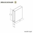 Porta Garrafas Lateral  Com Corrediça Telescópica Com Bandeja