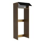 Porta Geladeira Armário De Cozinha 1 Porta Basculante Rustic/