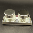 Porta Geleia Com Vidros Pisa Inox