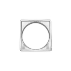 Porta Grelha 10x10 Cm Krona (cromado)