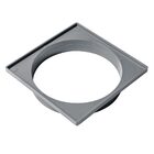 Porta Grelha 15x15 Cm (cinza)