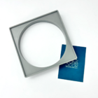 Porta Grelha Abs 15x15 Suporte Para Ralo Quadrado Porta Ralo