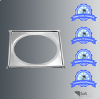 Porta Grelha Para Ralo Aço Inox 15 Cm