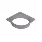 Porta Grelha Quadrada Cinza 100mm Tigre