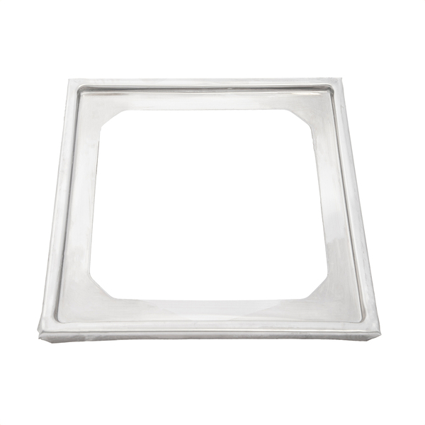 Porta Grelha Quadrado 10x10 Em Inox