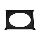 Porta Grelha Quadrado 15x15cm Preto Fosco