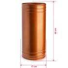 Porta Guarda Chuva Cobre Rose Gold Artesanal 40 X 17 Cm