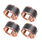 Porta Guardanapo 4 Peças Rose