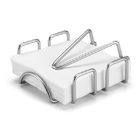 Porta Guardanapo Articulavel Pequeno Inox Cromado Arthi