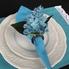 Porta Guardanapo Boca De Leão (azul Turquesa)  - 4 Unidades