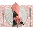 Porta Guardanapo Boca De Leão (rosa) - 4 Unidades