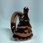 Porta Guardanapo Cobre Árvore De Natal 7cm
