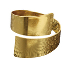 Porta Guardanapo Curvo Dourado 4 Peças