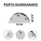 Porta Guardanapo De Inox 15cm