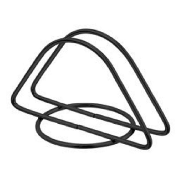 Porta Guardanapo De Mesa Suporte Papel Toalha Preto Organizaç