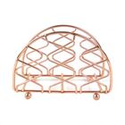 Porta Guardanapo De Metal Cobre 13cm X 5cm X 9 5cm