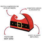 Porta Guardanapo De Natal Barriga Do Papai Noel - Wp Connect