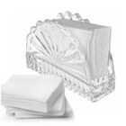 Porta Guardanapo De Vidro Cristal