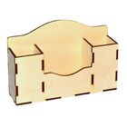 Porta Guardanapo E Sachê Em Mdf - Kit 10 Unidades