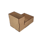 Porta Guardanapo E Sachê Em Mdf - Kit 10 Unidades