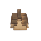 Porta Guardanapo E Sachê Em Mdf - Kit 10 Unidades