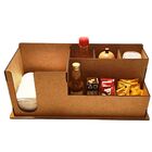 Porta Guardanapo E Sachê Em Mdf - Kit 5 Unidades