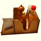 Porta Guardanapo E Temperos Em Mdf - Kit 5 Unidades