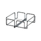 Porta-guardanapo Em Aço Carbono Future Attuale 18x19x6 5cm Cr