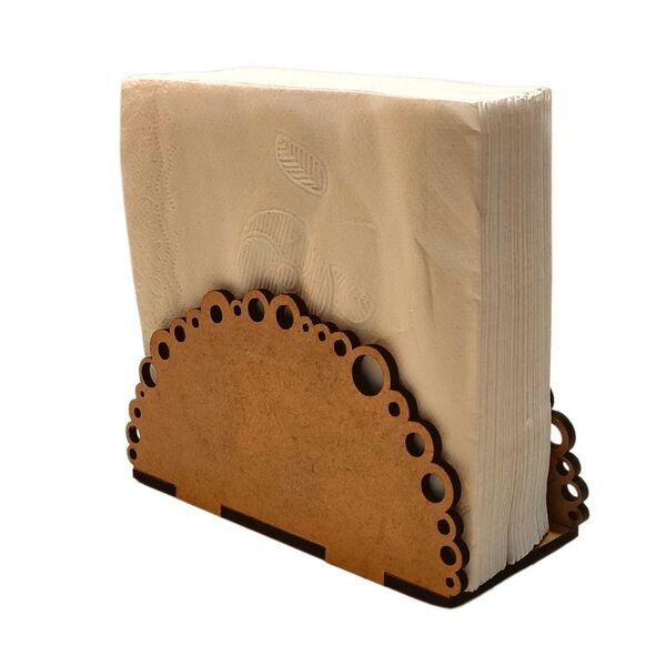 Porta Guardanapo Em Mdf - Kit 5 Unidades