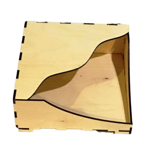 Porta Guardanapo Em Mdf - Kit 5 Unidades