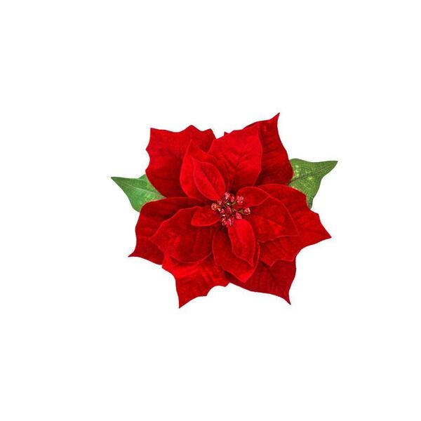 Porta Guardanapo Flor Natalina - Acrílico Cortado A Laser