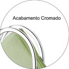 Porta-guardanapo Future Prata