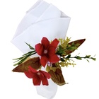 Porta Guardanapo Jasmim Charlô Vermelho - 4 Unds