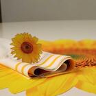 Porta Guardanapo Jéssica - Acrílico A Laser - Flor Girassol