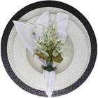 Porta Guardanapo Ramo De Mini Orquídeas Paz Da Charlô - 4 Unds