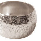 Porta Guardanapo Textura Prateado 4 Peças