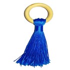 Porta-guardanapo Tipo Pingente Com Argola Cor:azul Turquesa