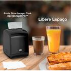 Porta Guardanapo Tork Xpressnap Fit Preto 2 Unidades