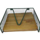 Porta Guardanapo Verde Tela