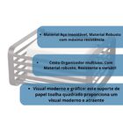 Porta Guardanapo Westing Preto Fosco em Aço Inox – Organizado