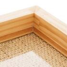 Porta Guardanapo Woodart Pinus De Madeira 21cm X 21cm