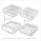 Porta Guardanapos Acrílico Transparente 5mm Centauri Mod M