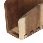 Porta-Guardanapos De Acácia Ajustável Oikos