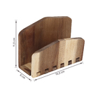 Porta-Guardanapos De Acácia Ajustável Oikos