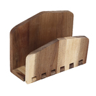 Porta-Guardanapos De Acácia Ajustável Oikos