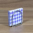Porta Guardanapos De Mesa Pequeno Suporte Aço Cromado